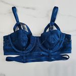 Torrid Straps And Rings Satin Underwire Bra With Mesh Cup Photo 5