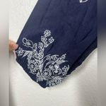 Farm Rio  x Anthropologie Jackie Embroidered Linen Blend Romper Size XS Photo 6