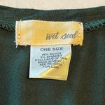 Wet Seal  green scoop‎ neck THANKFUL t-shirt ONE SIZE (see measurements for fit) Photo 2