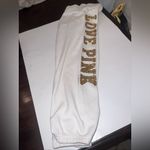PINK - Victoria's Secret Victoria’s Secret sweatpants with gold Y2K Bling Photo 2