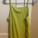 Blu Pepper Green tank with button detailing Photo 0