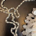 Dainty White Beaded Clutch Photo 5