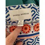 Donna Morgan  printed boat neck dress womens size 6 small Photo 2
