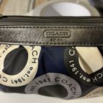 Coach Navy and Silver Wristlet Photo 2