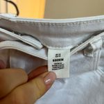 H&M White denim skirt &denim Photo 2