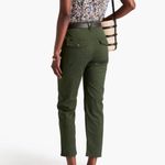 Veronica Beard Cropped Cotton Blend Gabardine Slim - Leg Pant Photo 2