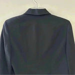 Valerie Stevens Valerie‎ Stevens Separates Blazer Padded Shoulder Womens Size 4 Petite Black Photo 4