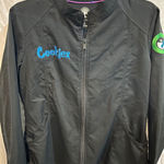 Healing Hands Cookies SF Embroidered Zip Up Jacket Black Size S Photo 0