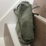 Free People NWT w/ Flaw  Palermo Suede Shoulder Bag in French Green Photo 7