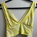 Urban Outfitters NWT  Yellow Halter Top boho hippie Size Large Photo 3