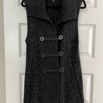 Style & Co . Women's Black Double-Breasted Cardigan Photo 6