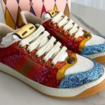 Gucci  Lovelight Screener Glitter Sneakers Photo 2