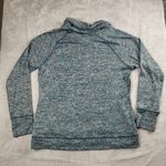 Reebok  Women's Blue Cowl Neck Knit Sweater Pullover Size XL Photo 9