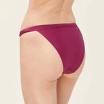 ANDIE Swim The Caicos Bikini Bottom Plum Eco Nylon Size M NWT Photo 1
