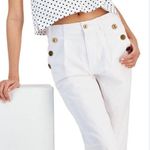 Tommy Hilfiger Wide-Leg Sailor Chino Pants in White, Size 16 New w/Tag $89.50 Photo 0