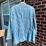 Vintage Lizwear Cotton Jean Jacket Women's 10 Blue Photo 6