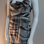 BCBGMAXAZRIA  Coco Combo Safari Print Dress (XS) Photo 0