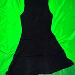 Likely  Elegant Black Sleeveless Tweed Mini Dress size 0 Photo 5