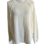 Gap Size XL Crewneck Textured Knit Sweater Jumper Creamy White Ivory Photo 0