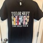 Taylor Swift The Eras Tour T Shirt Concert Black Reprint size S Photo 0