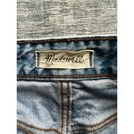 Madewell  Light Wash Distressed Curvy 90's Straight Leg High Rise Jeans 25 Photo 2