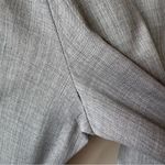 Escada Women’s Light Grey Wool Side ZipTrousers Size 42 Gray Photo 8