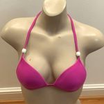 Aguaclara Size Medium Pink Padded Bikini Top. Made in Brazil Photo 0