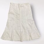 Versailles White Eyelet Lace Midi Skirt Womens Size 12 Boho Cottage Photo 5