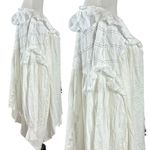 Free People  Edwardian Romantic Ethereal Ally  Tunic in Optic White Medium NEW Photo 4