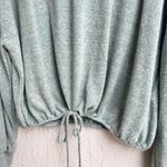 Project Social T  mock neck green cozy pullover top size Medium new with tags Photo 2