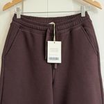 Everlane  Luxe Fleece Wide-Leg Sweatpant in Dark Chocolate, Size X-Small Photo 6