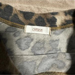 Cherish  Lightweight Leopard Sweater Size Large Photo 4