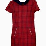 Forever 21 Dress Collared Plaid Mini Dress Size Small Photo 0
