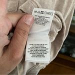 Akemi + Kin Anthropologie  Beaded Henley Top Beige Long Sleeve Photo 6