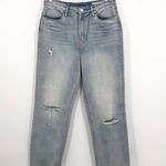 BLANK NYC The Madison Crop Straight leg Jeans - Perfect Places Ripped Knee NEW 29 Photo 0