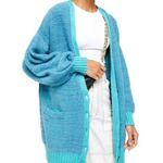 Free People Snow Drop Cardigan Button Slouchy Photo 0