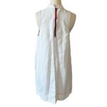 Anthropologie  Holding Horses White Denim Collar Jumper Dress Photo 10