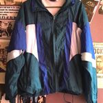 VTG 90s Spalding Windbreaker 🌻 Blue Size L Photo 0