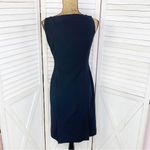 Alfani Sleeveless Sheath Office Pencil Dress Black 2 Career LBD Photo 3