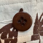 Cache Vintage  Y2K Silk Floral  Chic Brown & Cream Blazer Jacket Size 2 XS Photo 10