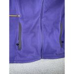 LL Bean Jacket Women Large Fleece Full Zip Polartec Wind Pro Outdoor Purple Photo 7