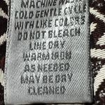 Chico's Shirt Jacket Women XL Brown Silk Blend Aztec Print Resort Wear Artsy Boho Photo 11