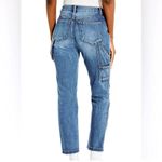 Tribal Jeans Audrey MidRise Girlfriend Carpenter Ankle Jeans size 8 Blue Photo 1