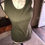 Christopher & Banks Christopher Banks Green Sweater and Tank Top Small Photo 12