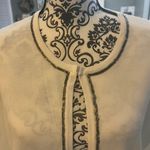 Cyrus Size Large Beige Cardigan Sweater Photo 3