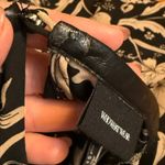 Who What Wear  Women Large Black Beige floral Print Long Sleeve Dress Office Work Photo 12