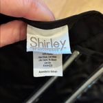 Shirley of Hollywood Corset Exposed Metal Rib Basque Size 32 Black Photo 5