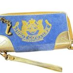 Juicy Couture  Blue Gold Wallet flawed Photo 0