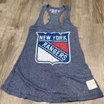 Original Retro Brand Blue New York Rangers Tank Top Photo 0