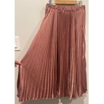 VICI Dusty Pink Pleated Accordion Skirt Photo 2